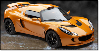 2008 Lotus Exige S 240, Chrome Orange
